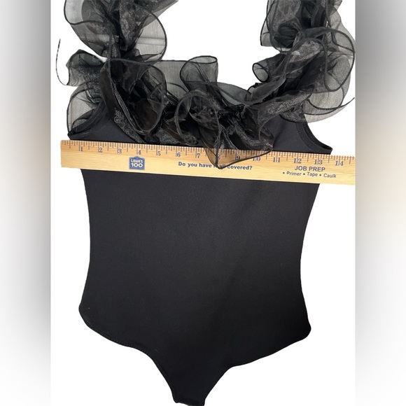 Free People | Intimately | Haute Wired Black Bodysuit - Picture 8 of 10